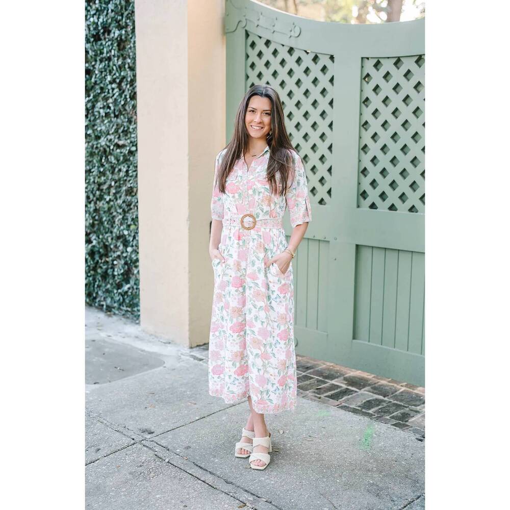 NEW MARIGOLD penelope dress in celestial garden